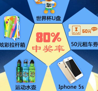 南方航空中秋摇一摇微信摇奖送iphone5s，U盘 <font color=#ff0000>2014年9月5日结束</font>