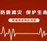 阜阳市地震局防震减灾答题抽取1-50元微信红包奖励