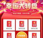 微博财经大转盘抽最高2020元现金 亲测中0.46元可提现