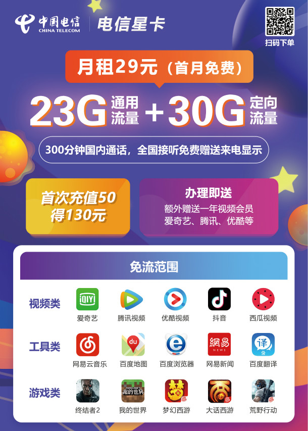 最近爆火的电信星卡到底值不值得申请！